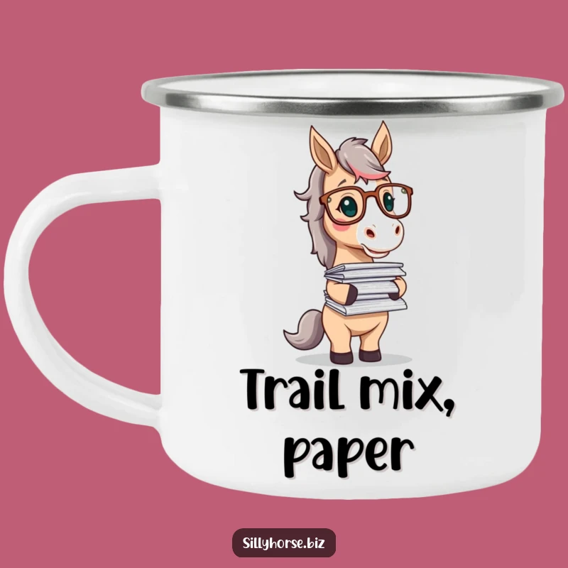 Funny Horse Campfire Mug: Hilarious Horse Scholar Mug for Outdoor Learning