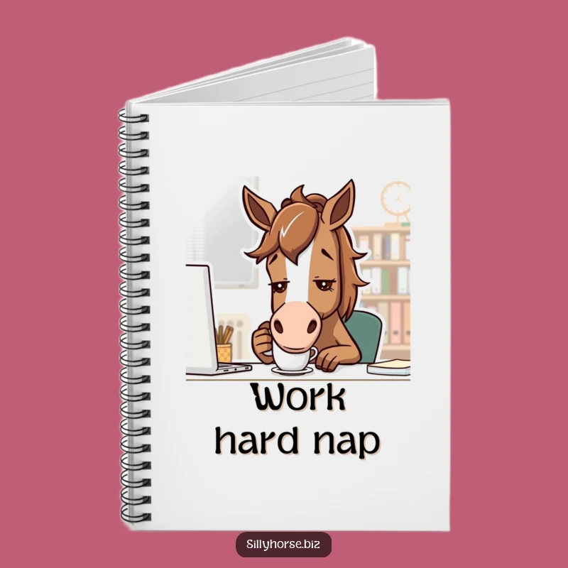 Funny Determined Horse Notebook: Plan Your Success, Hilarious Funny Gift